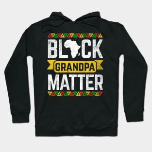 Black Grandpa Matter Black History Month Hoodie